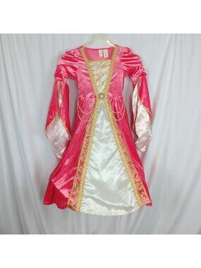 Renaissance Queen Princess Girls Costume Large 6X Pink